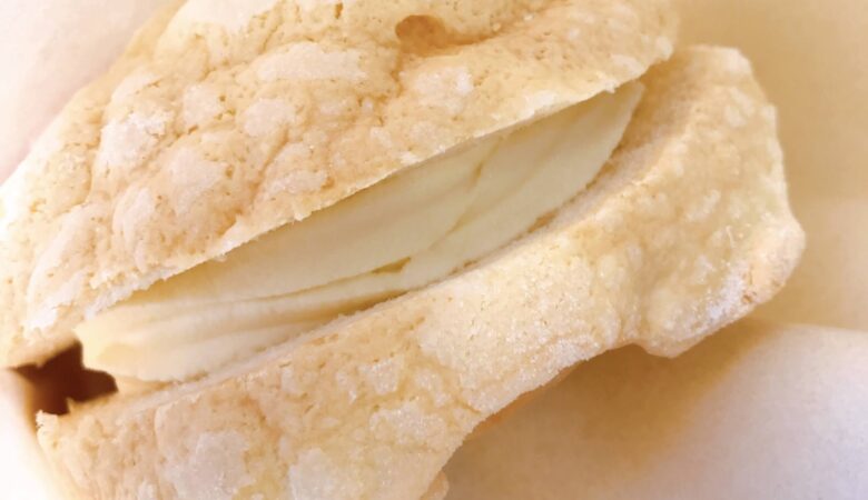 【成田市上町】まきばファームのアイスメロンパンを食べてみた