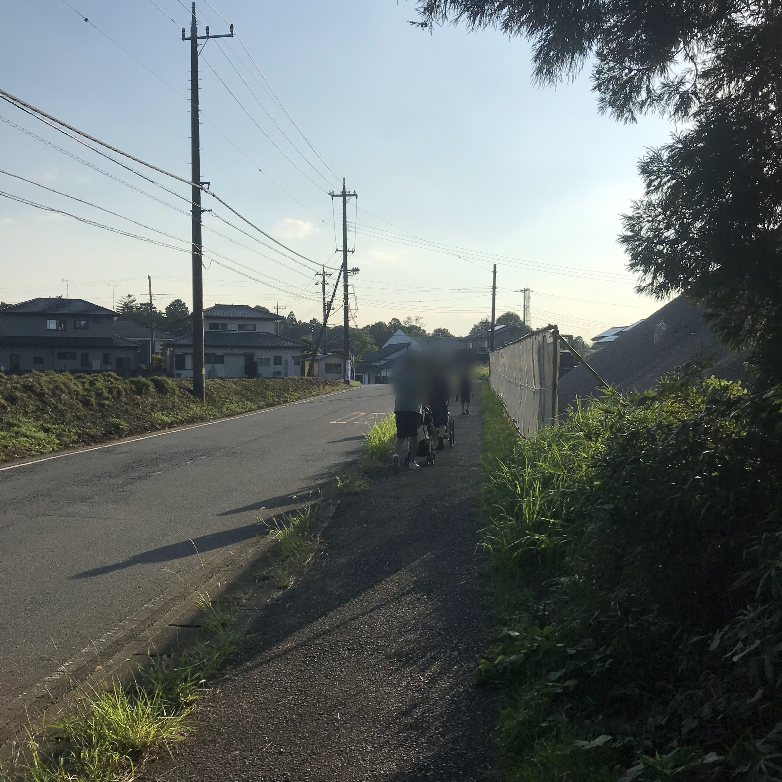 宗吾霊堂御待夜祭の会場までの道