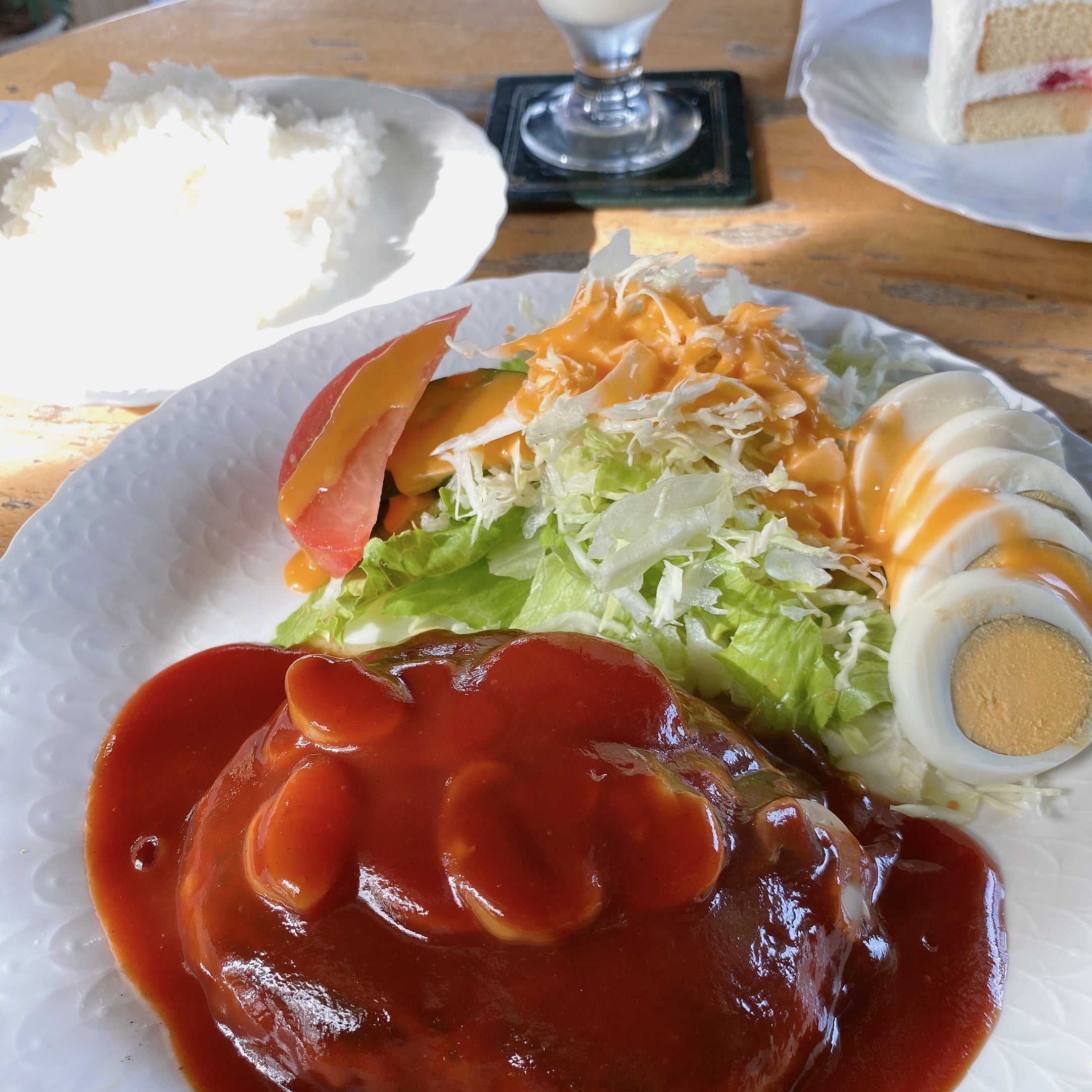 ハンバーグランチセット
