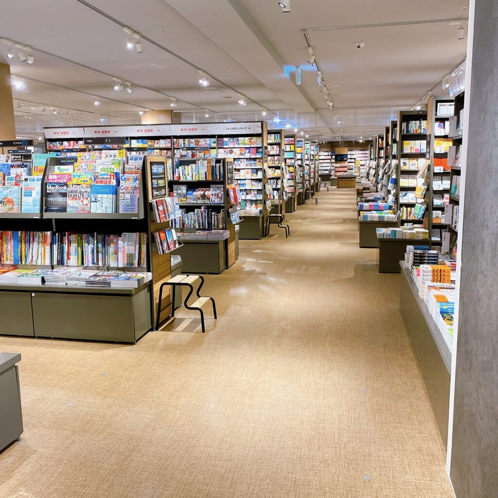 本屋さんの通路