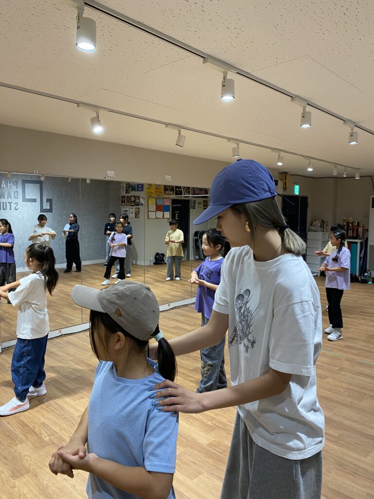 ダンスをしている様子