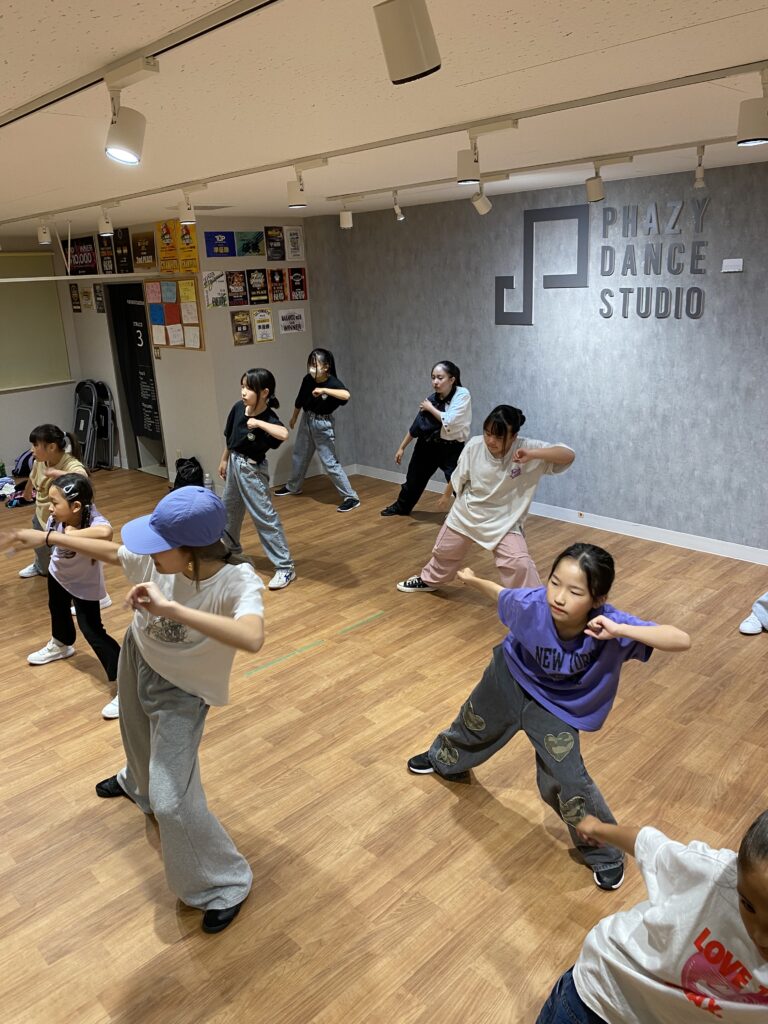 ダンスをしている様子
