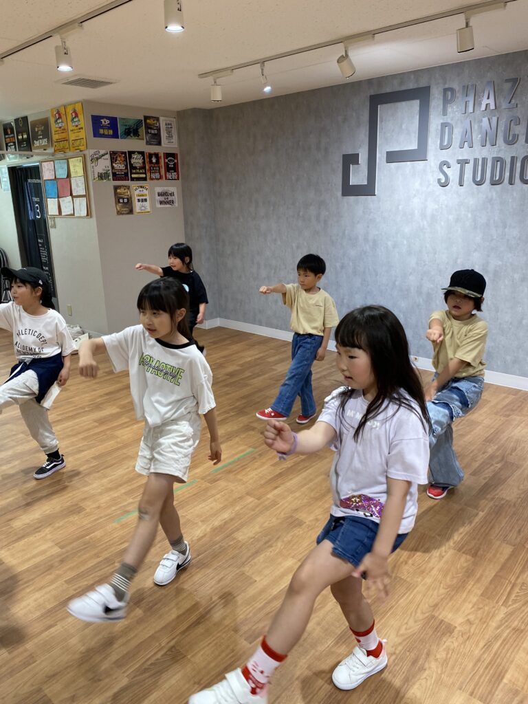ダンスしている様子