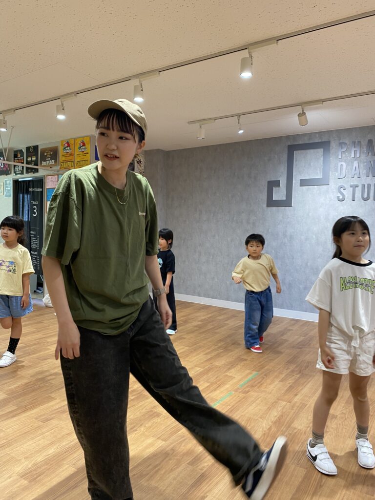ダンスしている様子