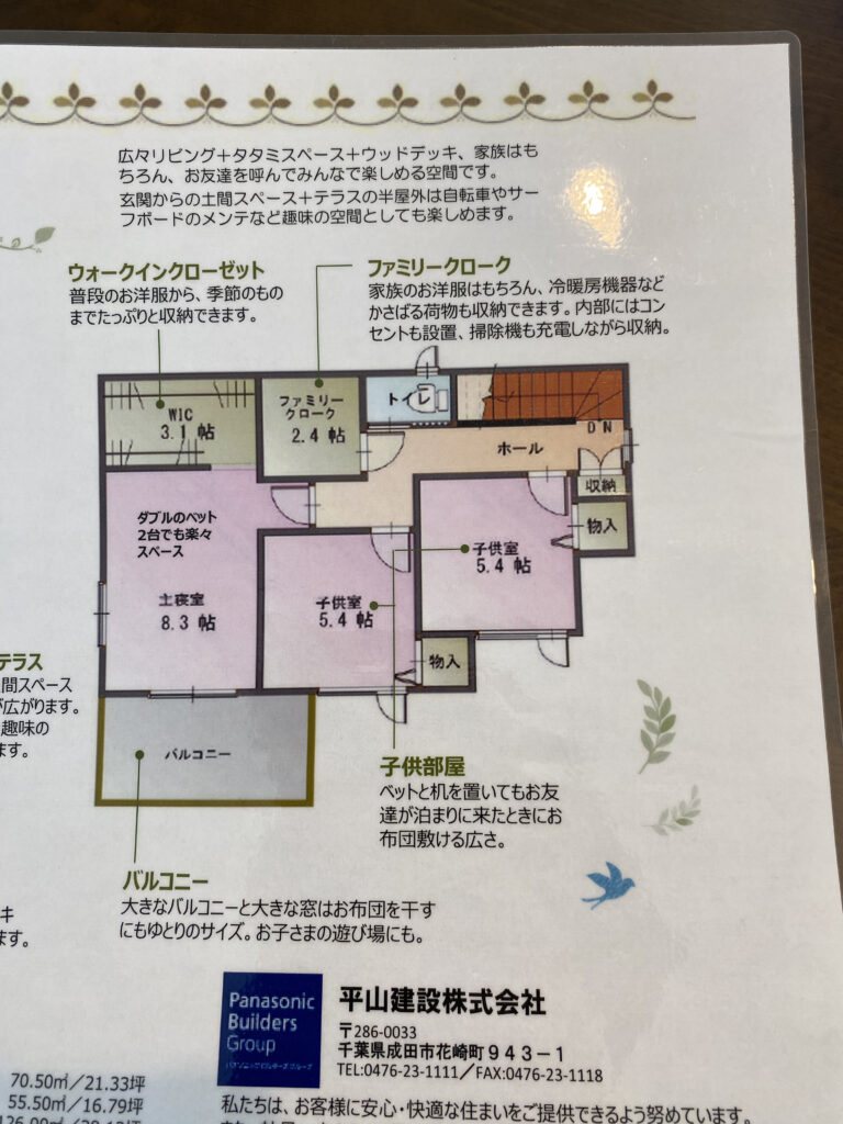 2階の間取り