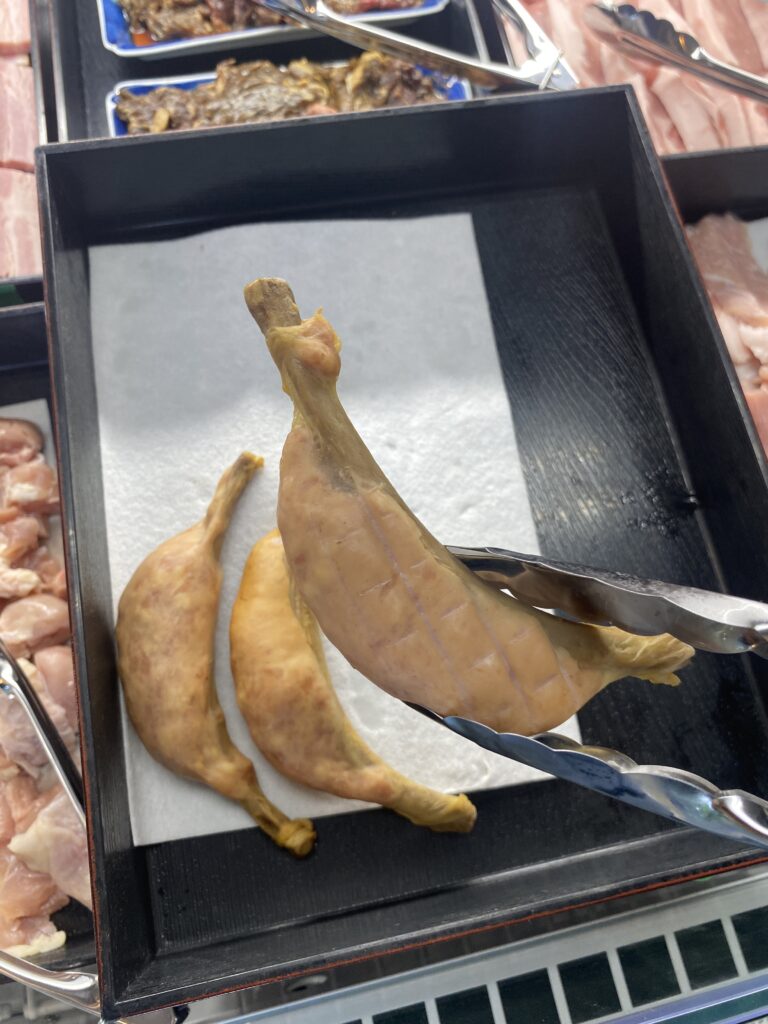 骨付きウインナー