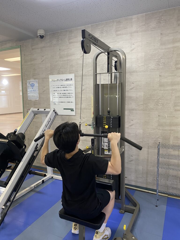 鍛えている様子