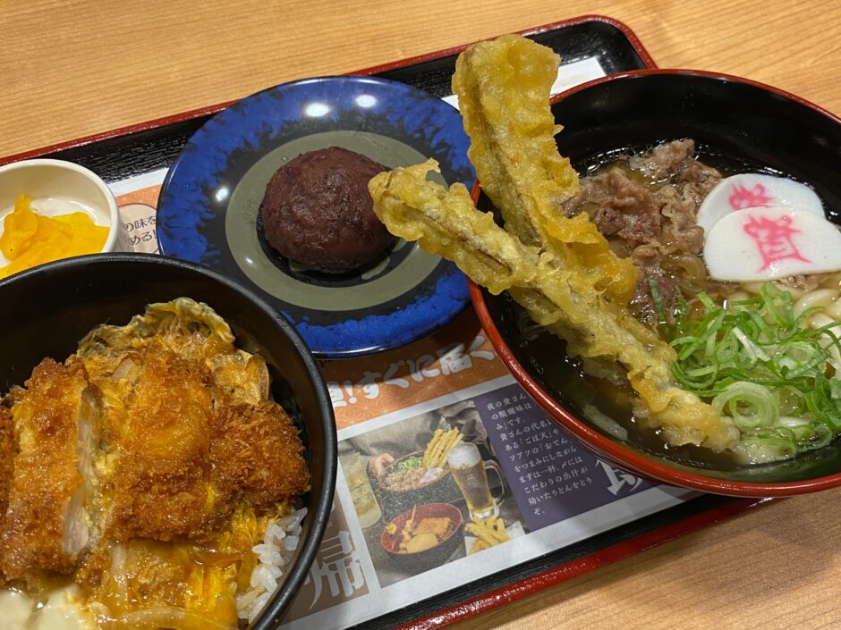 うどん定食