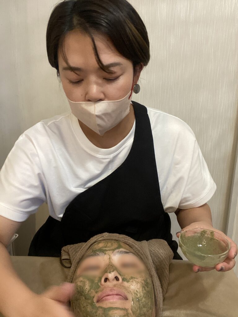エステしている
