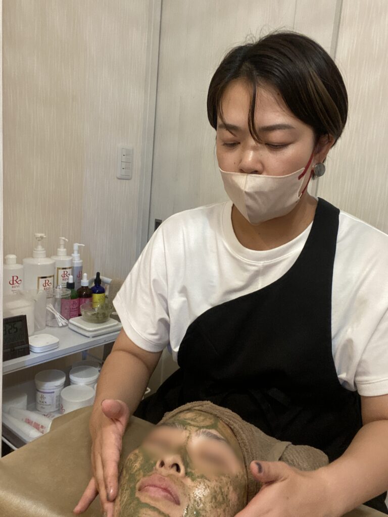 エステしている