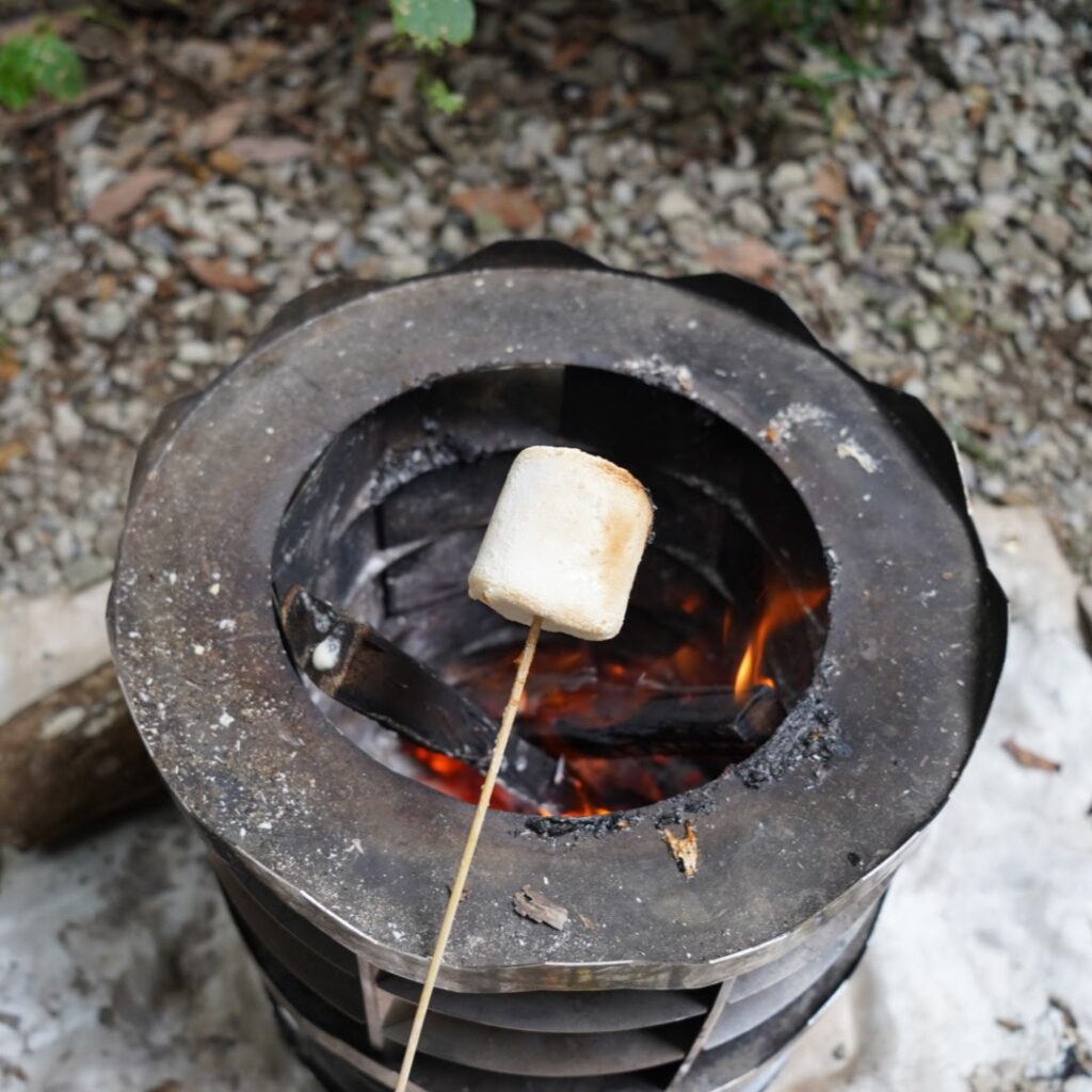 マシュマロ焼き