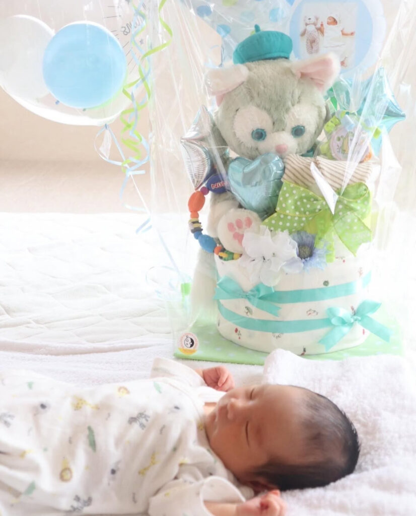 バルーンと赤ちゃん