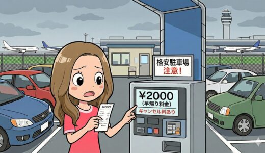 【成田空港の駐車場】安いと思ったら要注意！早帰り料金とキャンセル規定の落とし穴