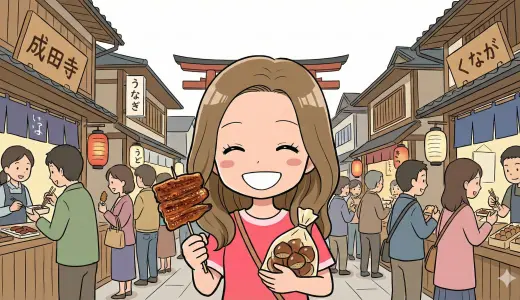 【2026年最新版】成田山の食べ歩き完全ガイド｜成田山表参道グルメ・おすすめマップ付き