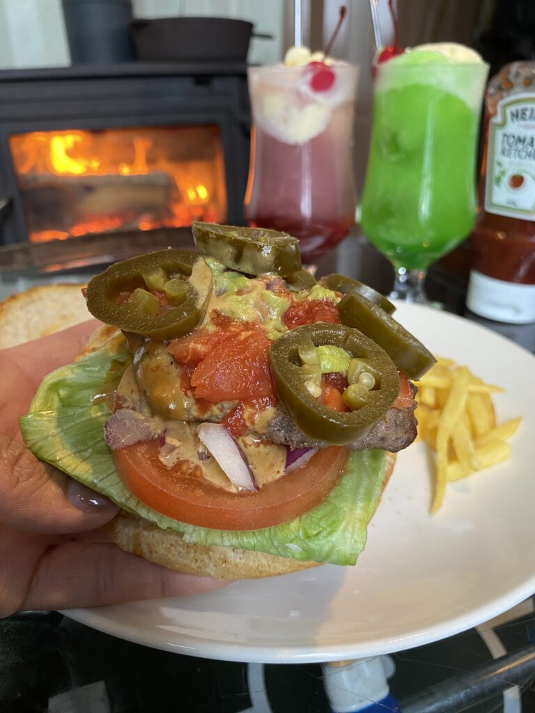 メキシカンバーガーの中身