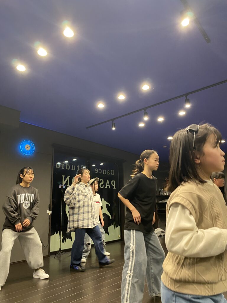 ダンスしている