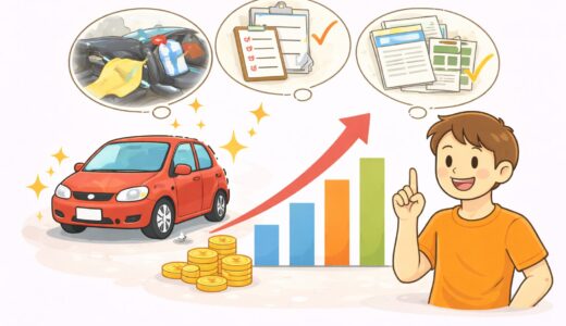 車を高く売る方法【2026年最新】｜査定額を上げるためにやるべきこと