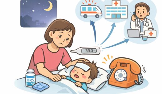【保存版】成田市で深夜に子供が発熱したら？今すぐ電話すべき先が一目で分かるガイド