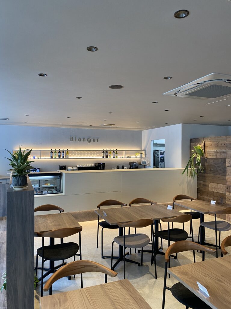 ブランピュール店内の雰囲気