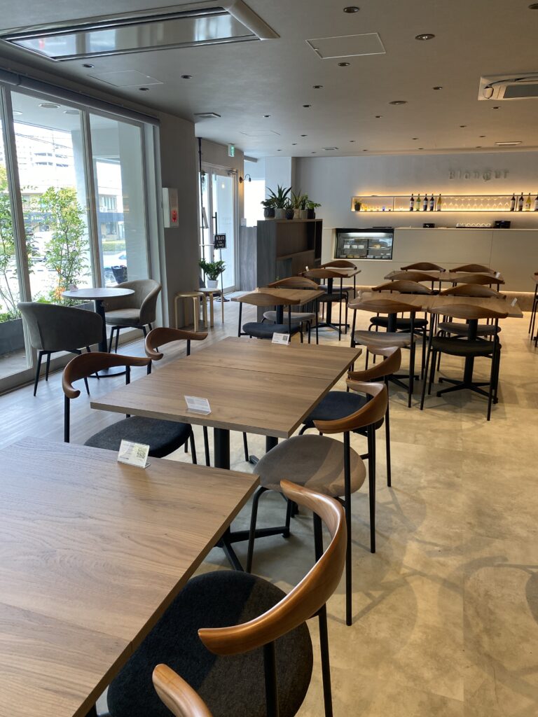 ブランピュール店内の雰囲気