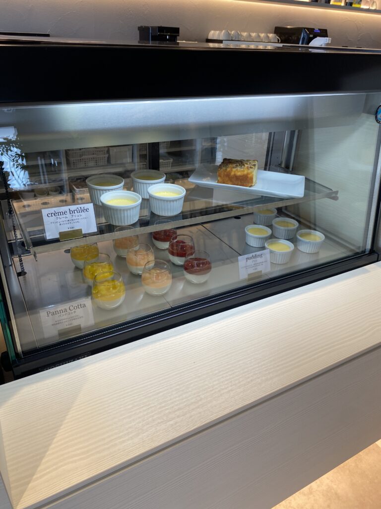 ブランピュールのスイーツ