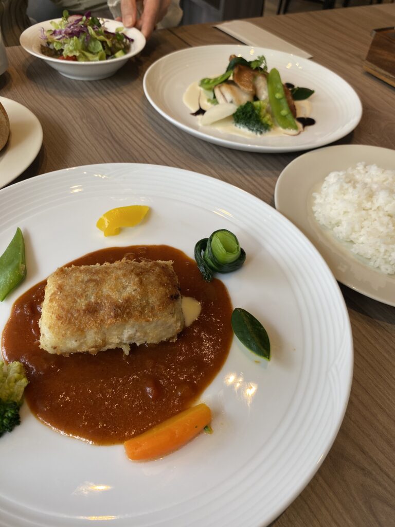 ブランピュールのランチ