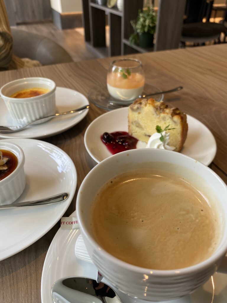 ブランピュールのスイーツ