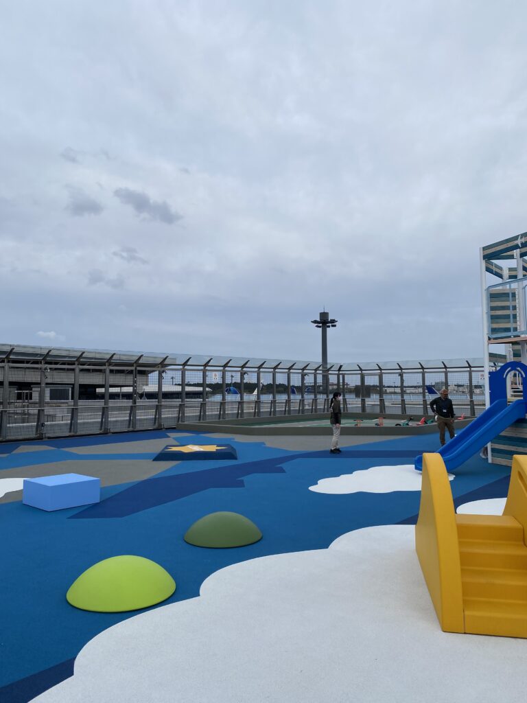 キンダープラッツの屋外