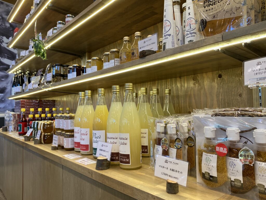 THE FARM BASE店内の様子