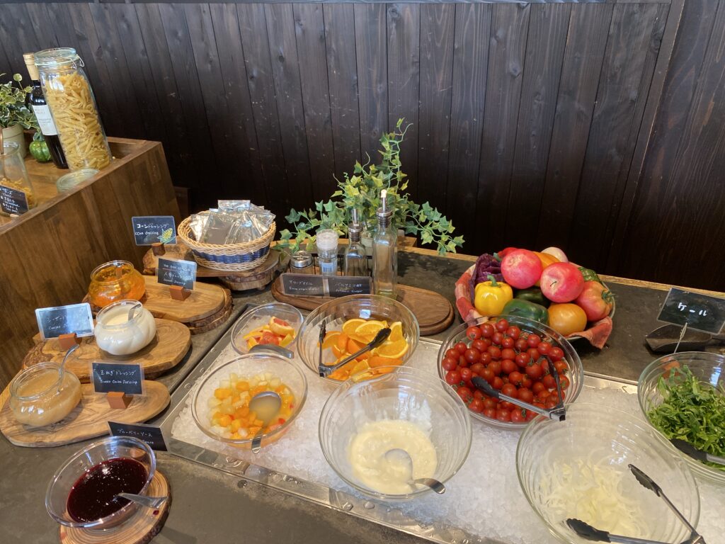 THE FARM朝食ビュッフェ