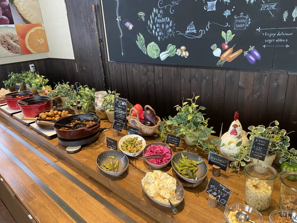 THE FARM朝食ビュッフェ