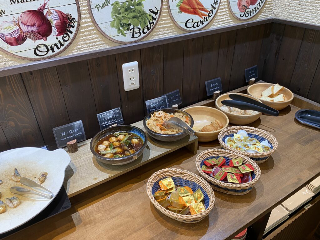 THE FARM朝食ビュッフェ