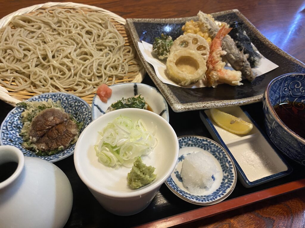 天ざる蕎麦