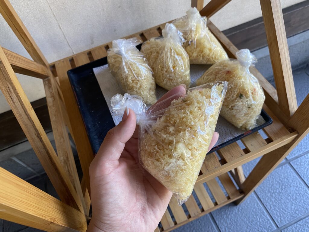 天かす