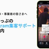 Instagram 運用支援・代行プラン