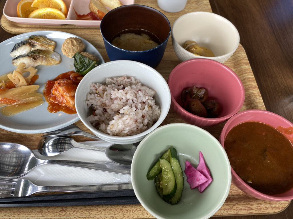 THE FARM朝食ビュッフェ