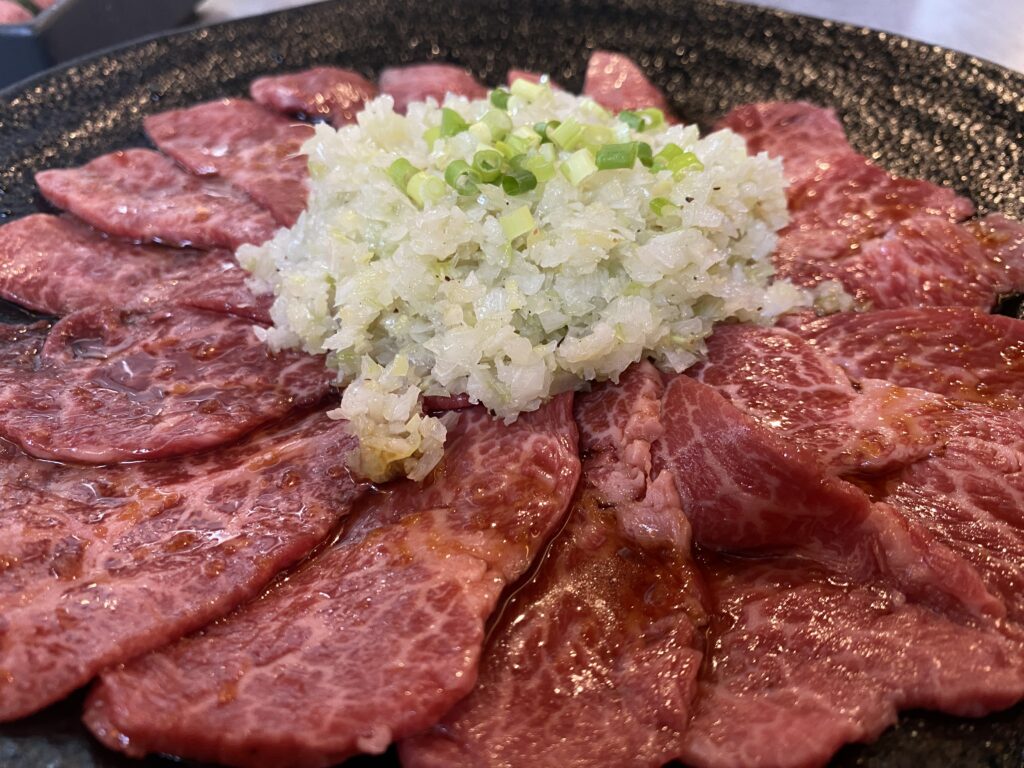 ネギだくロース