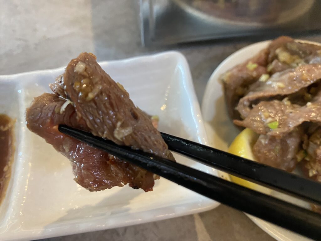 ネギだくロース