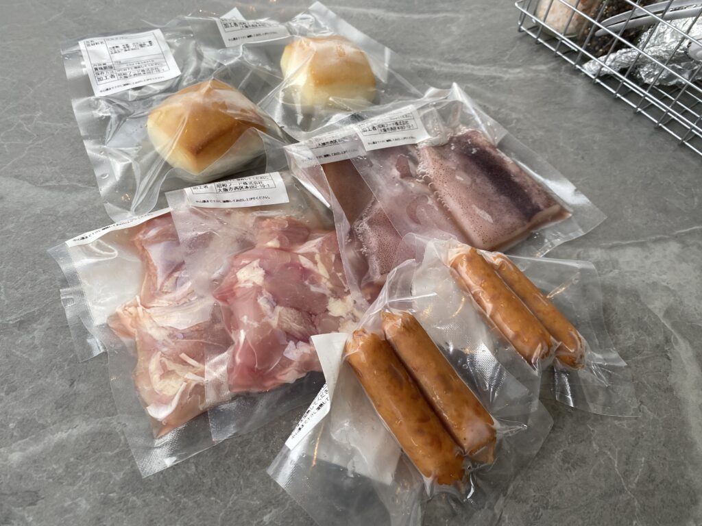 キッズメニューライトの中身