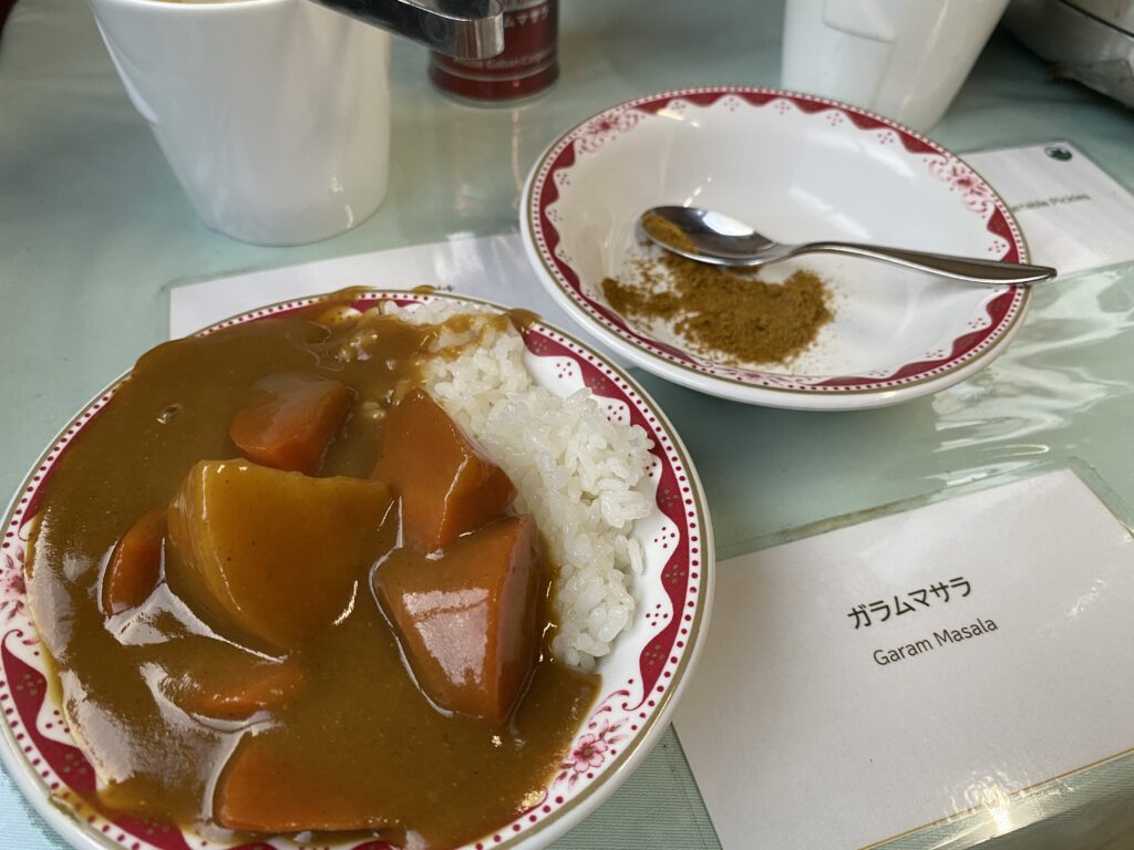 カレーとガラムマサラ