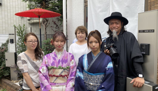 成田で着物レンタル体験！NEW OLDの着付け～ヘアメイク～表参道撮影まで同行させていただきました