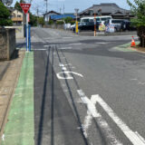 成田市並木町の十字路